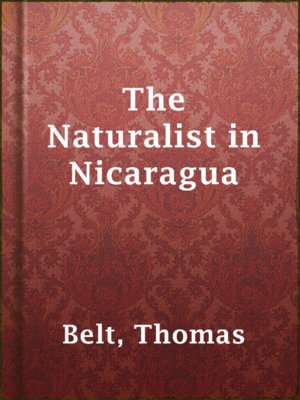 cover image of The Naturalist in Nicaragua